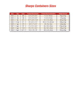 Sharps Containers - Case Quantity