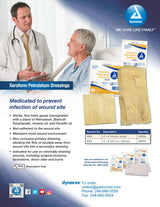 Xeroform Petrolatum Dressings - Case Quantity