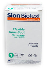 SiON Flexible Unna Boot Bandage Individual Rolls