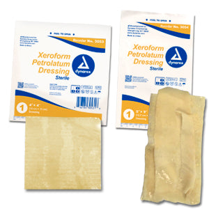 Xeroform Petrolatum Dressings - Case Quantity