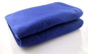 Fleece Emergency Blanket, Blue, 