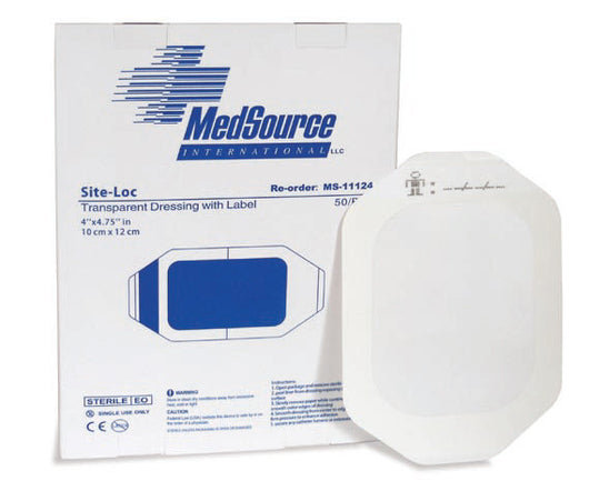 Site-Loc Transparent Dressing, 6 x 7cm - Case Quantity